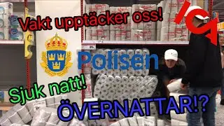 ÖVERNATTAR PÅ ICA! *Ingen clickbait*