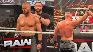 Wwe Raw 22 December Highlights - Roman Reigns Appeared on Raw, Theory in Ring Return on Raw