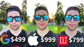 Сравнение камер Oneplus 7 Pro, Google Pixel 3a XL и iPhone XS Max