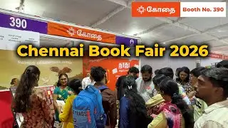 Chennai Book Fair 2026 | Kothai Experience Centre | Tamil Board Games