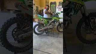 Pro Circuit T6 Slip on install 2022 Kx450 #fypシ #kx450 #procircuit #t6 #t6slipon #install #mechanic