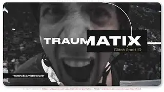 Top After Effects Projects: Traumatix Glitch Intro + Free Font
