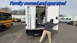 2025 Chevy 3500 Express Cutaway single rear wheel equipped with a 10&rsquo; Rockport Utility