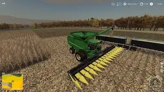 FS19 Red River Valley 22 * Harvesting Corn, Filling Distillery, Drying Corn