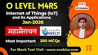 O Level M4-R5.1 TOP 200 MCQs Jan 2026 | Important 200MCQs & Questions iot important question