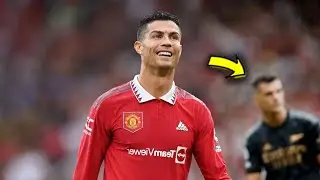 Christiano Ronaldo Laughs at Granit Xhaka Fail