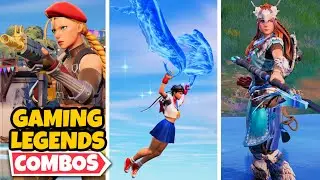 BEST GAMING LEGENDS SKIN COMBOS IN FORTNITE! (PART 1)