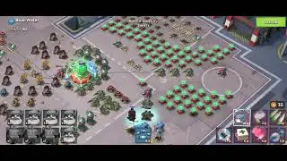 Attacking Operation Stronghold [Blue Water] with 3 Mechs and 15 Bombardiers | Boom Beach