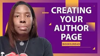 Creating an Books2Read Author Page