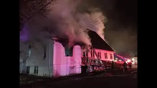 MLK set on fire by Arsonist
