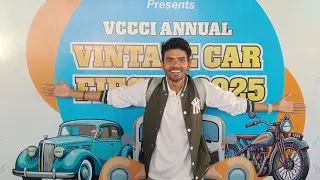 Vintage Car Fest 2025 || World Trade Centre Cafe Parade|| #vlog #AnoopOp #fest #events