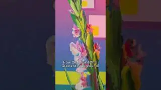 This Gradient Technique is Surprisingly Simple 🎨 #painting #tutorial