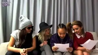 Little Mix Google+ Hangout and 'Move' Acapella [RusSub]