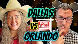 Is it better to LIVE in Dallas or Orlando?