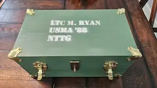 Display Case: Building Presentation Boxes for West Point Commemorative Pistols 