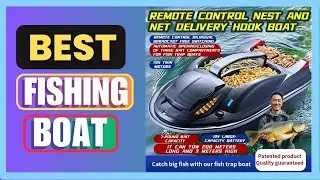 Best HJ817 Remote Control RC Boats with Bait