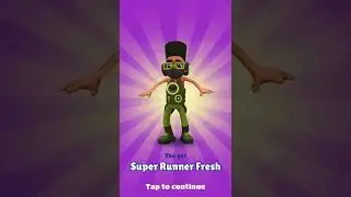 Obtaining Super Runner Fresh in subway surfers #subwaysurfers