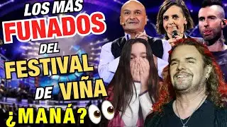 ESPAÑOLA REACCIONA a Cuando el MONSTRUO DE VIÑA se comió a los artistas 😱