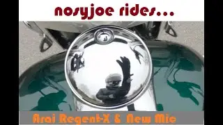 Testing the Arai Regent X Helmet with X-Box Microphone