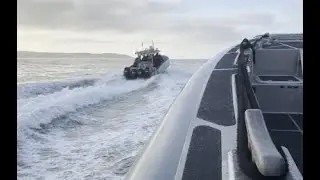 Coast Guard joins border mission from air, land and sea