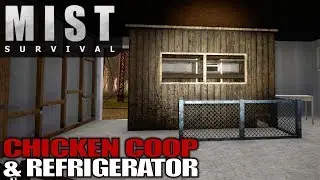 CHICKEN COOP & REFRIGERATOR | Mist Survival | Let's Play Gameplay | S01E13