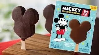 Hans reviews a Mickey Ice Cream Bar..at HOME!?