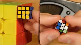 Tiny 15mm Nano Rubik's Cube Solved in 25.14 Seconds!