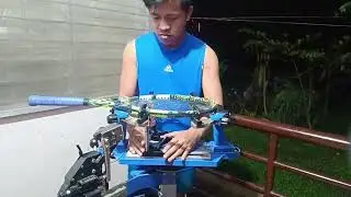 Restringing Babolat Tennis Racket