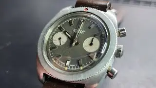 Mike's '71(N1) Bulova Deep Sea Chronograph, cal. 14eb/valjoux 7733. Cleaned, serviced