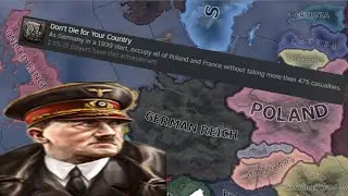 Don't Die For Your Country (HOI4 Achievement) - Full Gameplay