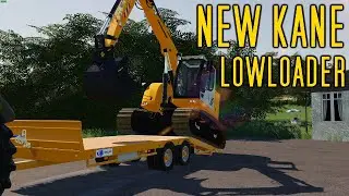 Digger Transport with New Kane Loader (Gatehead Farm) - Farming Simulator 19