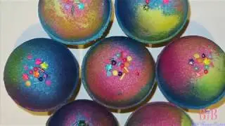 💜💙 Candy Bath Bomb Demonstration | How to use a Bath Bomb 💜💙