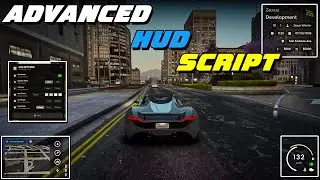 Free Advanced Hud Script | Izzy Hud | QBCore/ESX | FiveM Tutorial #128