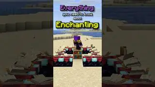 Как освоить зачарования меньше чем за минуту! #minecraft #tutorial #howto #shorts #fyp #quick