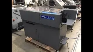 Duplo used Crease/Perforation machine for digital printing DocuCutter DC-645 - LA_POSTPRESS - #22050