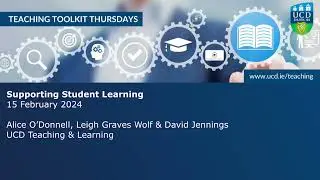 Teaching Toolkit Thursday - Supporting Student Learning