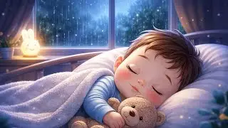 White Noise for Babies 🌧️ 10 Hours Rain Sounds for Deep Sleep & Calm Nights