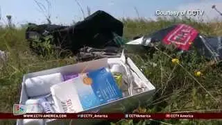 MH17: Small investigation team gathering info at crash site