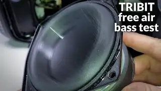 Free Air Bass Test 🔥 TRIBIT StormBox Blast Bluetooth Speaker