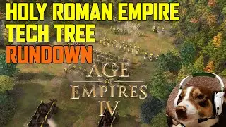 Age of Empires 4 Beta - Holy Roman Empire Tech Tree Rundown