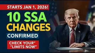Trump Approves New Order &mdash; Major SSA Rule Changes Begin January 1 for Retirees |Social Security