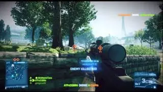 Battlefield  3: M98B Sniper rifle Review+TIPS AND TRICKS