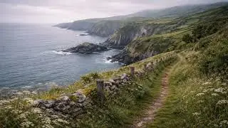 You're walking along the County Cork Coast | Irish Ambience | &Eacute;ire Calm