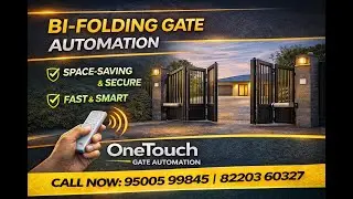 Automatic Bi-Folding Gate Automation for Homes & Industries