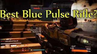 Destiny - THE BEST BLUE PULSE RIFLE?! (Lump Distribution Gameplay/Highlights)