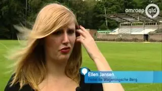 Nieuwe grasmat op Wageningse Berg