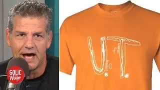 University of Tennessee sells bullied student&rsquo;s handmade &lsquo;U.T.&rsquo; logo design | Golic and Wingo