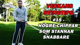 H&ouml;gre Och Mjukare Chippar Som Stannar Snabbare | Veckans Svingtips #15 | MJ Acad.
