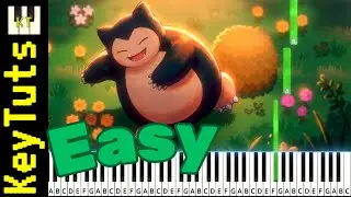 Greengrass Isle [Pokemon Sleep] - Easy Mode [Piano Tutorial] (Synthesia)