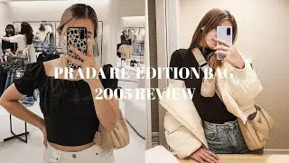 PRADA RE-EDITION BAG 2005 REVIEW (after a year) | Life of Rinka